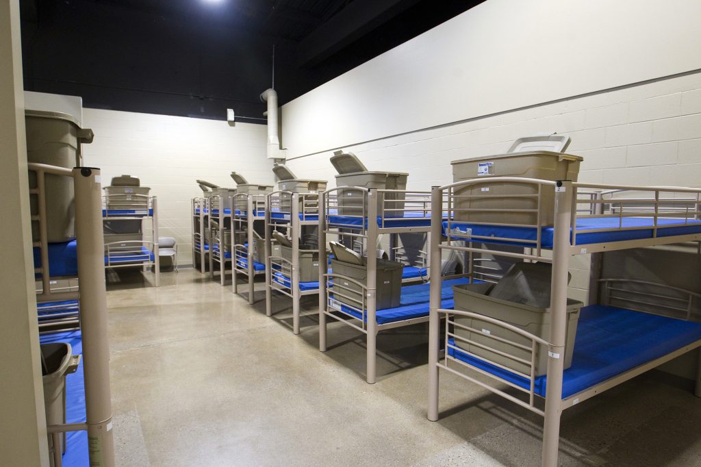 homeless shelters